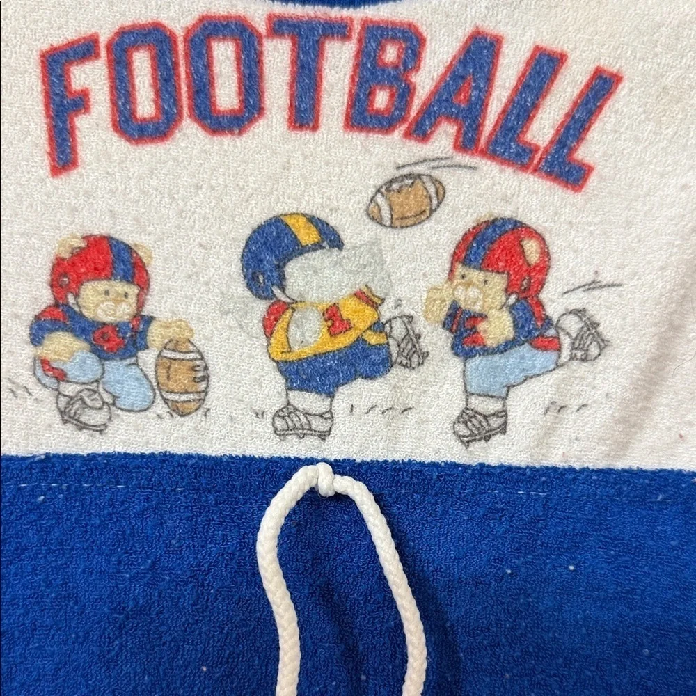 Kids Football One Piece - Red, Blue, White 90’s